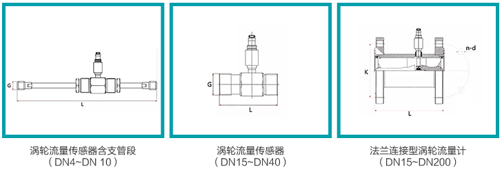 煤油流量計(jì)尺寸圖