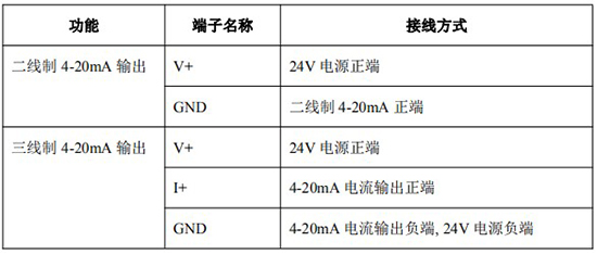 防爆柴油流量計接線方式圖