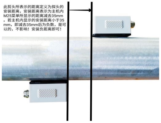 夾裝式超聲波流量計(jì)安裝位置圖